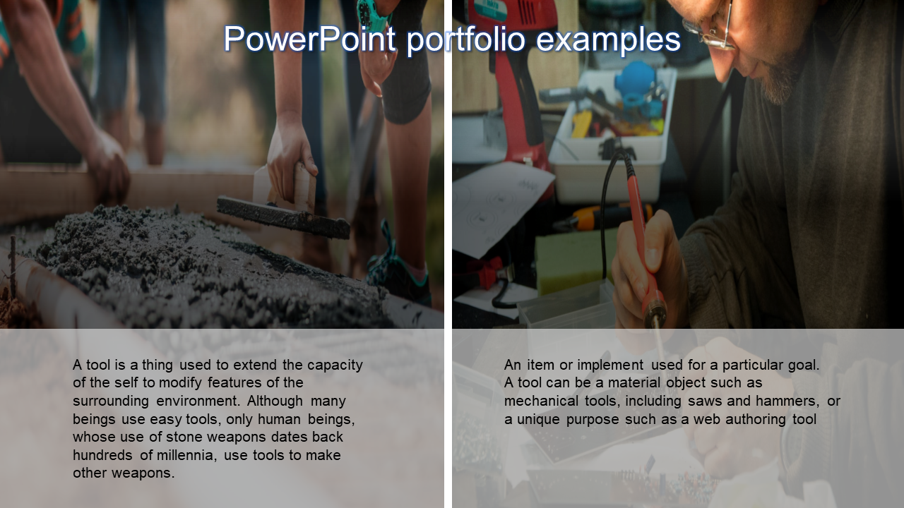 Free - Affordable Portfolio PowerPoint Templates and Google Slides